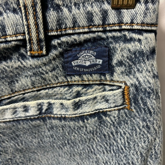 VTG Levi’s Women’s 31 Acid Wash 90s Silver Tab Tag Jeans - Picture 5 of 6